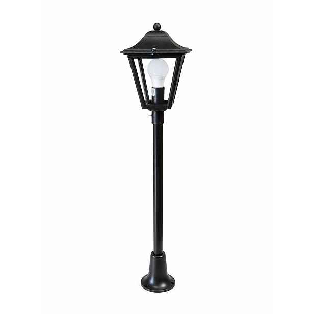 Zahradní Stojací Lampa 90 cm dekorativní 230V skleněná rychlá E27 60W IP44