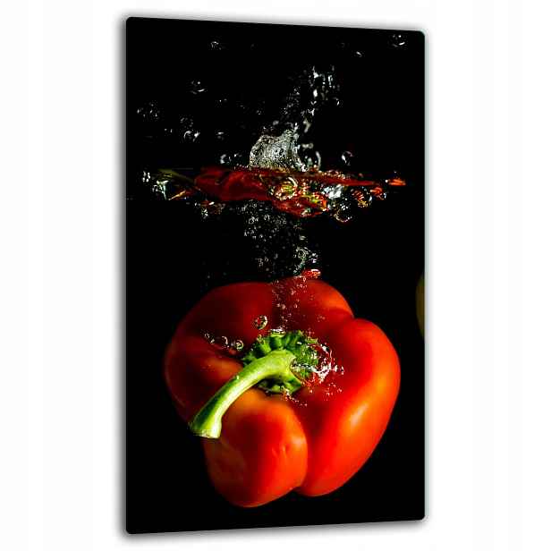 7v1 Skleněná Ochranná Deska Na Indukci 30x52 Paprika