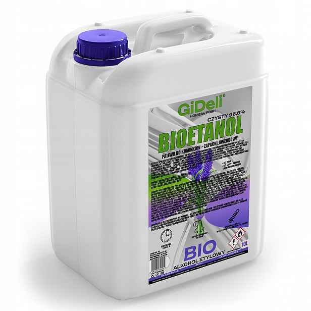 Bioetanol do krbu 10 l vůně levandule biopalivo