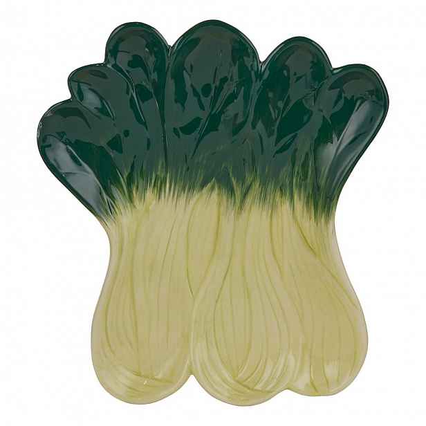 Butlers PAK CHOI Dekorační talíř 20 cm - zelená