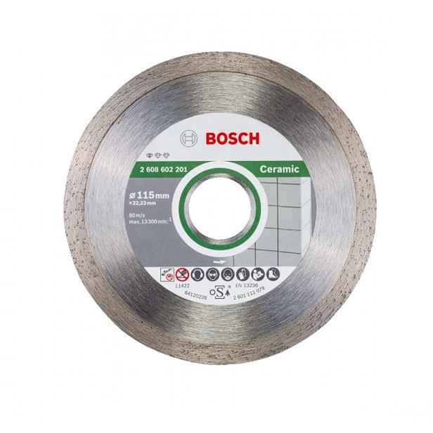 Bosch - Diamantový řezný kotouč na dlaždice a obklady 115x22,23 mm 2608603231