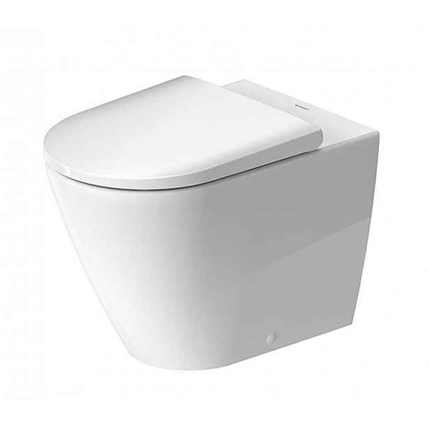 Duravit D-Neo - Stojící WC, zadní odpad, Rimless, bílá 2003090000