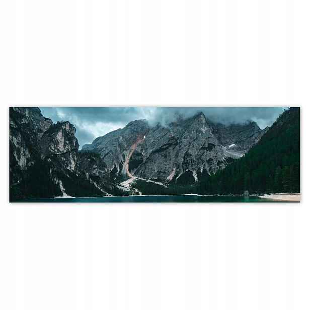 Fototapety 200x66 Horské jezero Krajina