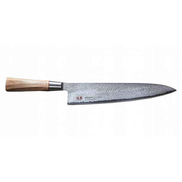 Japonský nůž Gyuto 240 Senzo Twisted Octagon