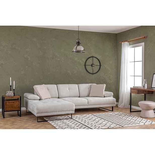 Rohová sedací souprava Mustang Small Left - Beige