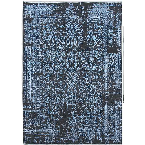 Ručně vázaný kusový koberec Diamond DC-JK 1 Denim blue/aqua, 180x275, modrá, chodba / předsíň, Diamond Carpets India
