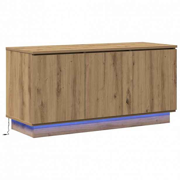 vidaXL Televizní skříň 100 x 38 x 49 cm Artisanový dub