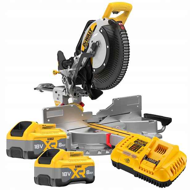 Akumulátorová kotoučová pila, 305 mm, 2x8 Ah, 18 V Xr, Dewalt [DCS782XW2-QW]