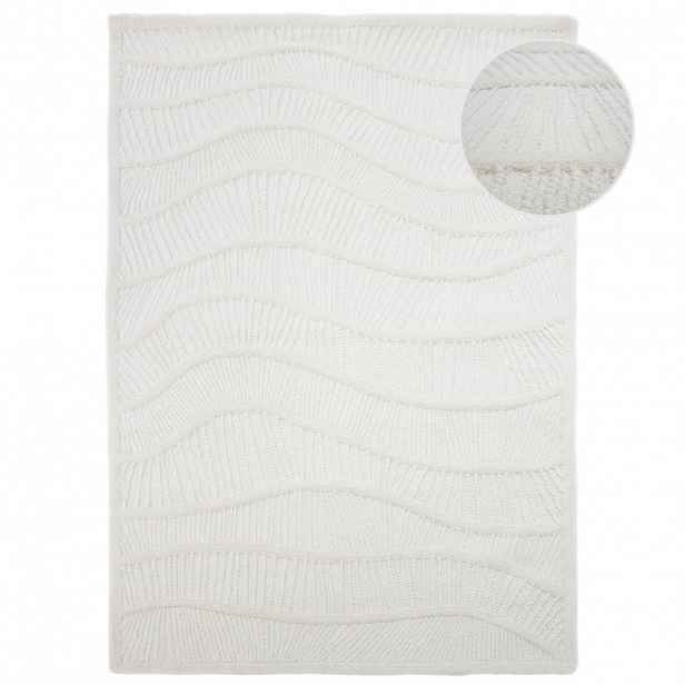 Flair Rugs VLNĚNÝ KOBEREC, 200/290 cm bílá