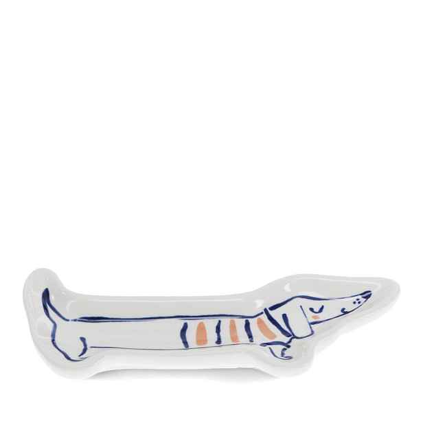 Keramický stojan na šperky Sausage dog – Rex London