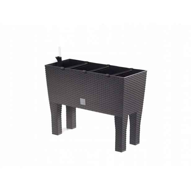 Samozavlažovací květináč-truhlík 72 l Rato Case High (Bílý) DRTC800H-S449