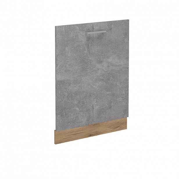 Vicco ČELNÍ PANEL MYČKY R-Line Beton 60 cm bez pracovní desky