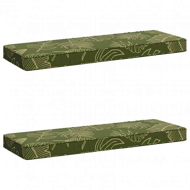 vidaXL Sady polštářů na lavici (2 kusy) VUGHT 2 pcs 100% polyester