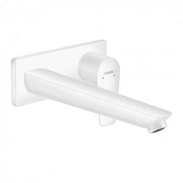 Hansgrohe Talis E - Umyvadlová baterie pod omítku, matná bílá 71734700