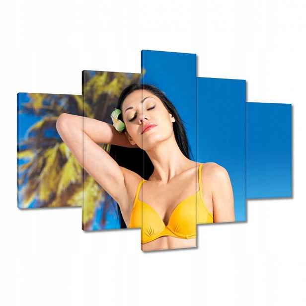Obrazy 150x105 Žluté bikiny Tropiki Top