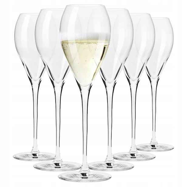 Skleničky Krosno na Prosecco Divine 240 ml Krosno 6 Ks na šumivé víno