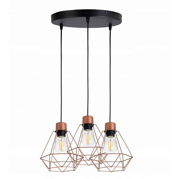 Závěsná lampa závěsný lustr loft diamant 3