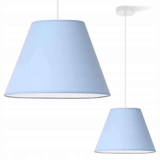 Závěsná Stropní Lampa Lustr Modrá Dětské Stínidlo Do Ložnice