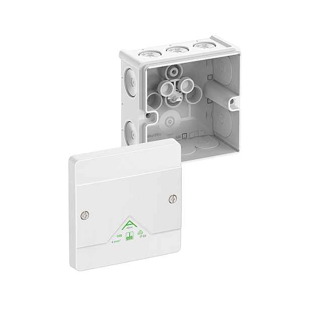 Krabice rozbočovací přisazená Spelsberg Abox 040-L/w 102×102×57 mm