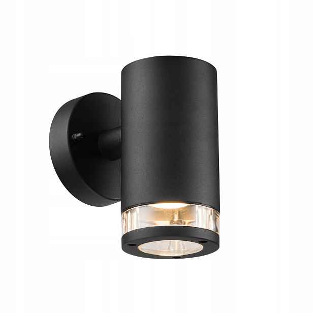 Nástěnné venkovní svítidlo černé 28W GU10 nastavitelné IP44 Birk Nordlux 9 Cm