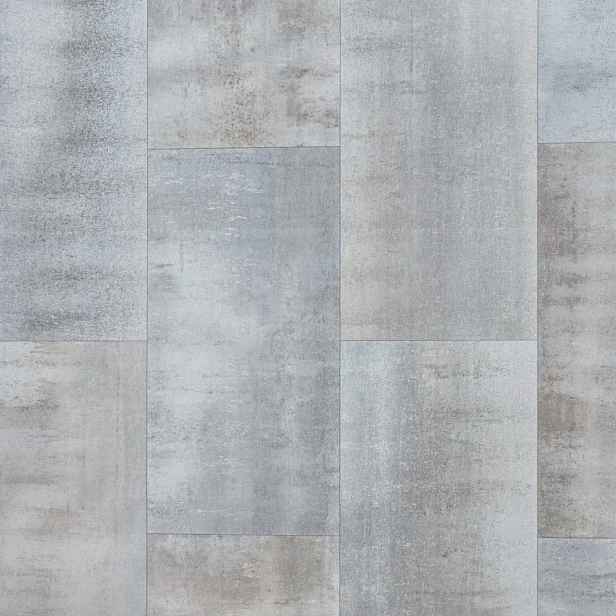 PVC podlaha - lino AladinTex Plus 2130 Nice Stone, na míru, šíře 4m, šedá, filc, chodba / předsíň, Gerflor