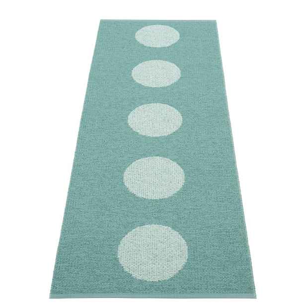Tyrkysový vnitřní a venkovní běhoun 70x200 cm Vera Pop Jade – Pappelina
