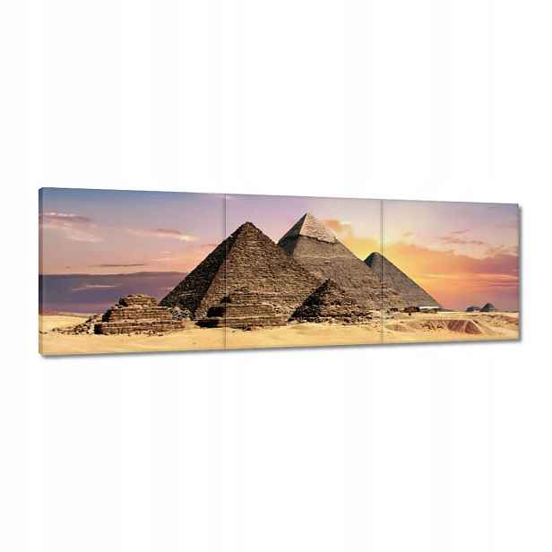 Obrazy 120x40 Pyramidy Egypt Krajina