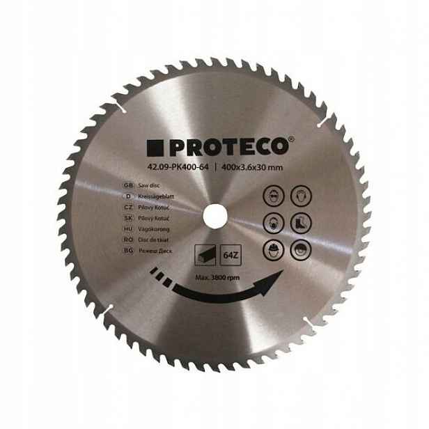 Proteco pilový kotouč 400*3,6*30mm 64 Wz Hm