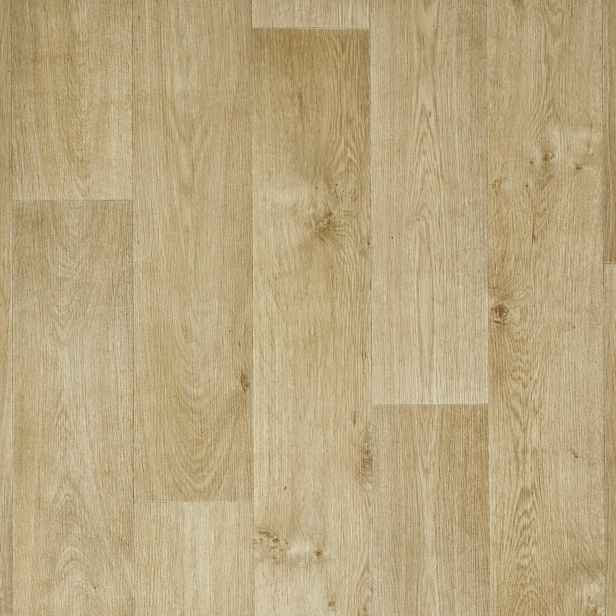 PVC podlaha - lino AladinTex Plus 2351 Timber Golden, na míru, šíře 4m, hnědá, filc, chodba / předsíň, Gerflor