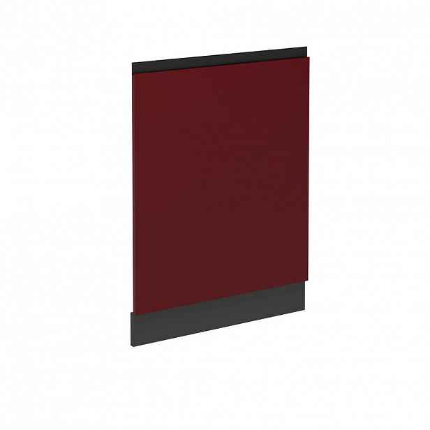 Vicco ČELNÍ PANEL MYČKY R-Line Červená 60 cm bez pracovní desky