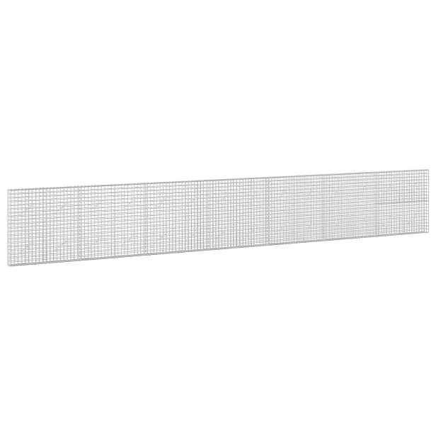 vidaXL Gabion s drátem 5 mm a síťkou 5x5 cm 700x10x100 cm