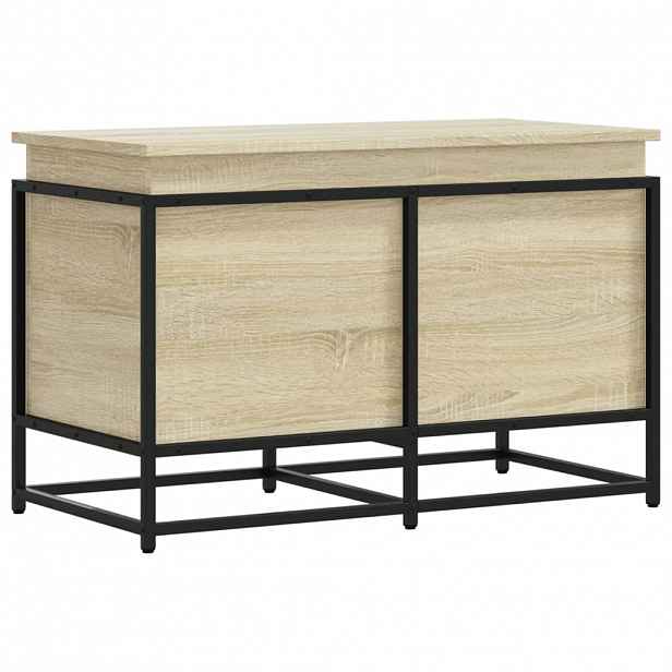 vidaXL Úložný box s víkem dub sonoma 80x40x51,5 cm kompozitní dřevo