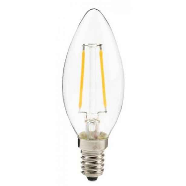 Žárovka LED E14 4W C35, FILAMENT CLARO