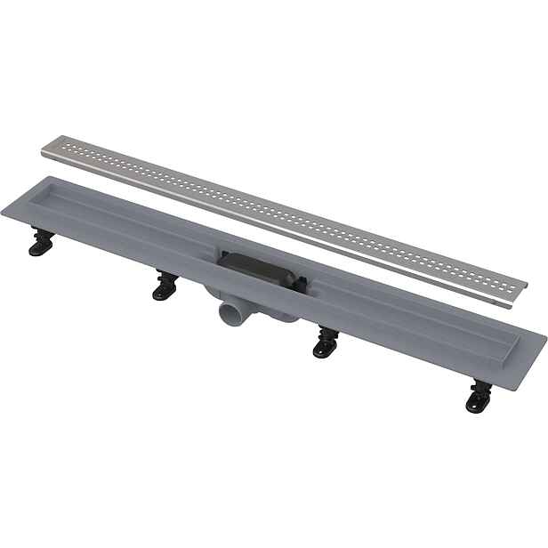 Alcadrain APZ9-950 SIMPLE podlahový žlab s nerezovým roštem 95 cm (sprchový kanálek 95 cm) (dříve Alcaplast)