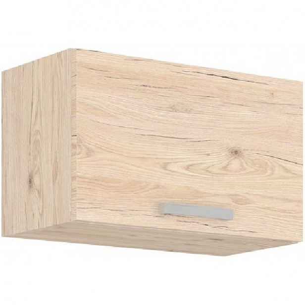 Digestořová skříňka BERIT - šířka 60 cm, dub bordeaux