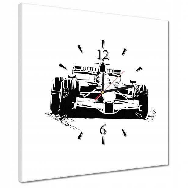 Hodiny 40x40 Formule Jeden F1 Formule