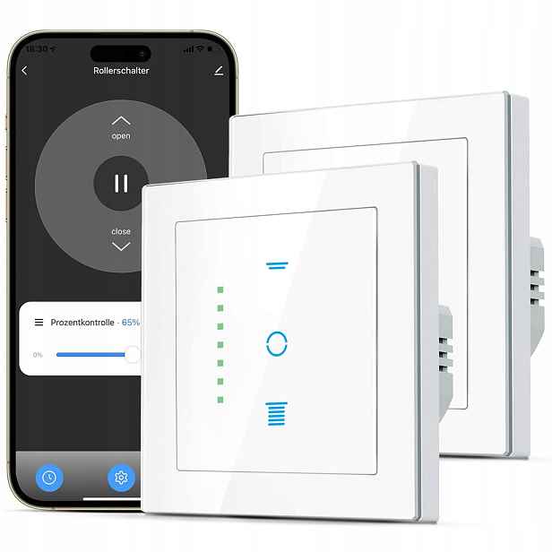Přepínač Pro Ovládání Rolet 2KS Alexa Smartlife Wlan