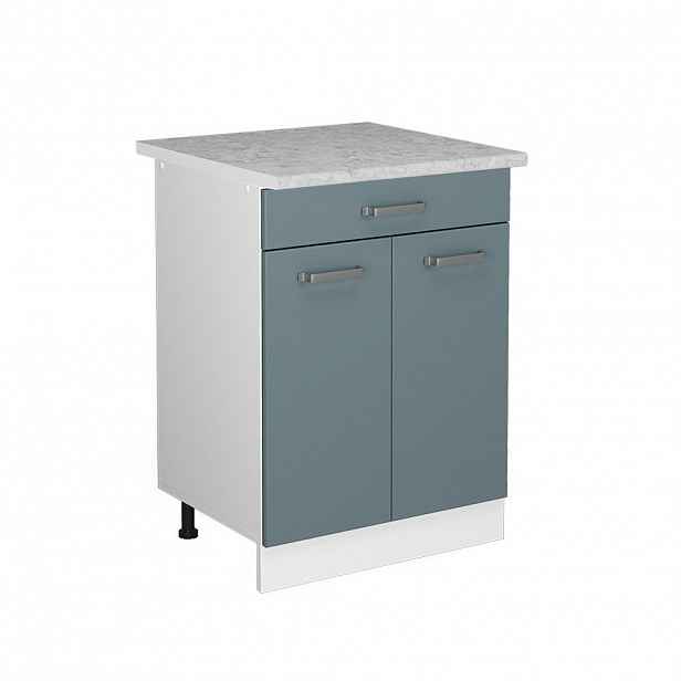Vicco UNIVERZÁLNÍ ZÁKLADNÍ JEDNOTKA R-Line Modrošedá 60 cm se zásuvkami