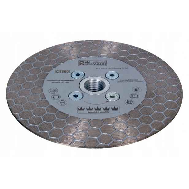 Diamantový Kotouč pro řezání a broušení glazury 125 x 1,6 mm M14