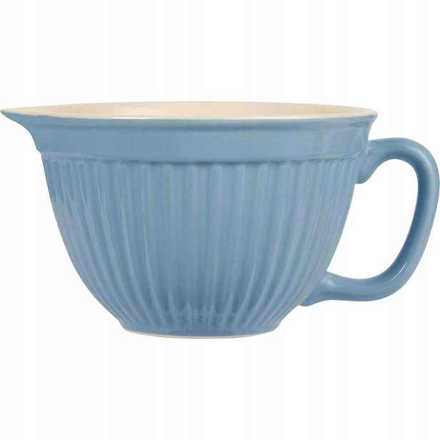 Miska s výlevkou Mynte Blue Bell Ib Laursen, 1300 ml, modrá, keramická