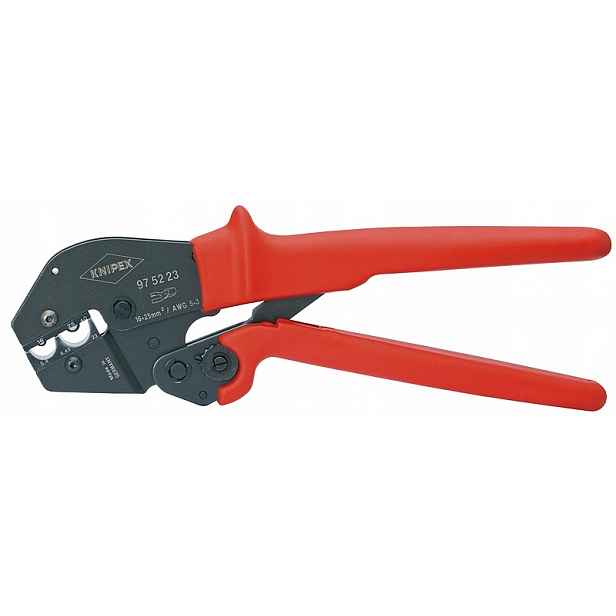 Pákové kleště na lisování konců 16 25 mm² Knipex 97 52 23