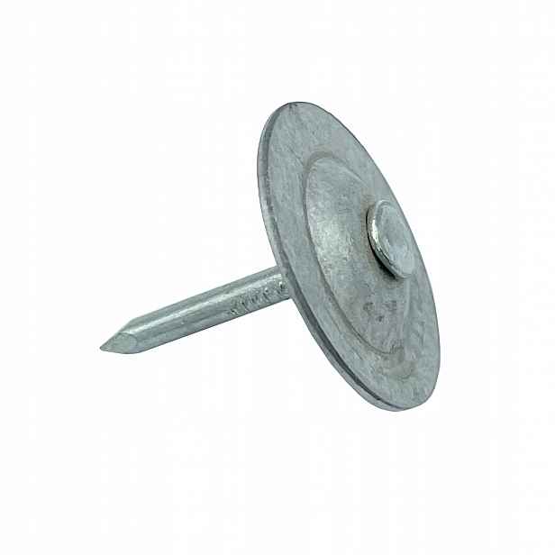 Papové hřebíky s podložkou, pro papuče pozinkované 2,8x28 mm 5 kg