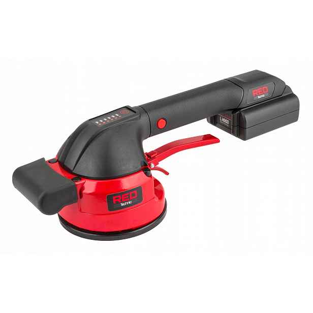RTAPW0010, Vibrační přísavka 18V Red Technic akumulátorová, 50 kg nosnost