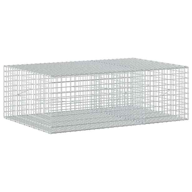 vidaXL Gabion s drátem 5 mm a síťkou 5x5 cm 150x100x50 cm