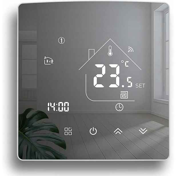 Inteligentní Termostat Elektrické Topení LCD Smart Wifi TGR85-WIFI-EP