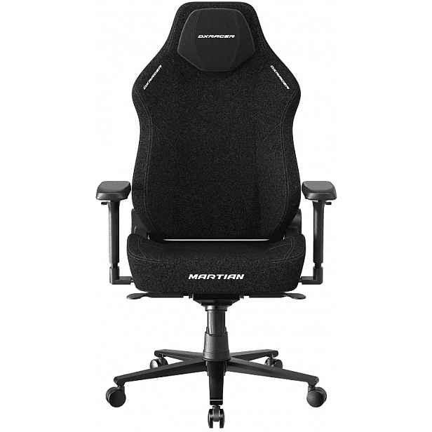 Herní židle DXRacer MARTIAN s elektrickým ovládáním, černá, látková