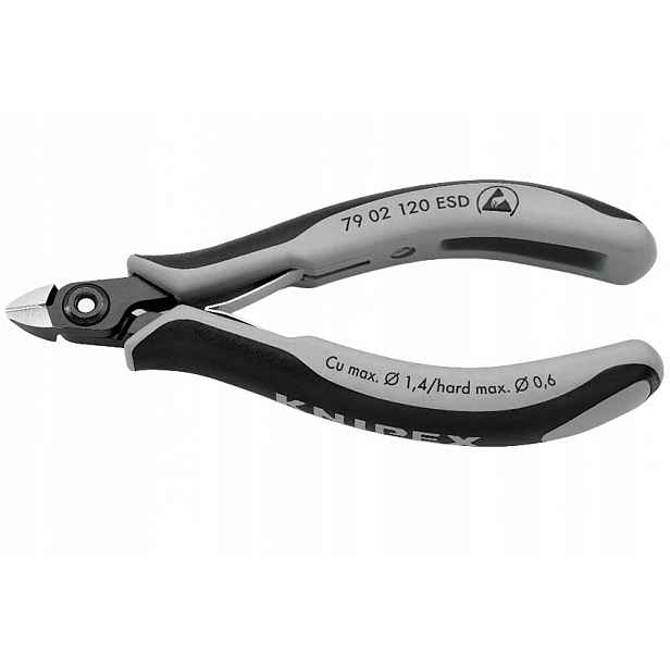Přesné boční řezačky Knipex Esd mini s malým řezem 120 mm Najder