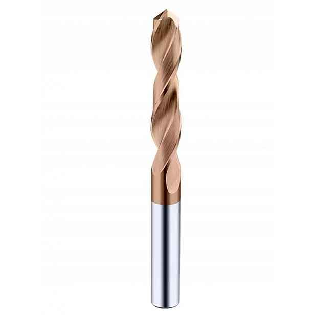 Vrták karbid dlouhý 3,5 mm 80 mm 120 mm 40HRC Vhm