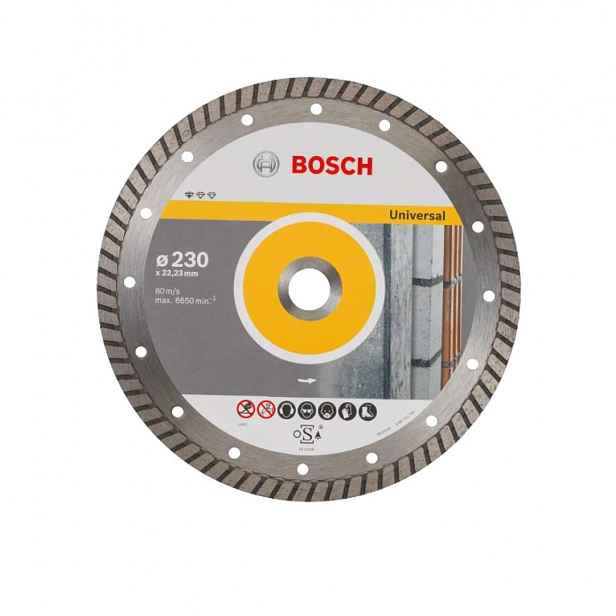 Bosch - Sada diamantových řezných kotoučů 230x22,23 mm, 10 ks 2608603252