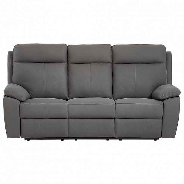 Livetastic TŘÍMÍSTNÁ POHOVKA, textil, dřevo, šedá
